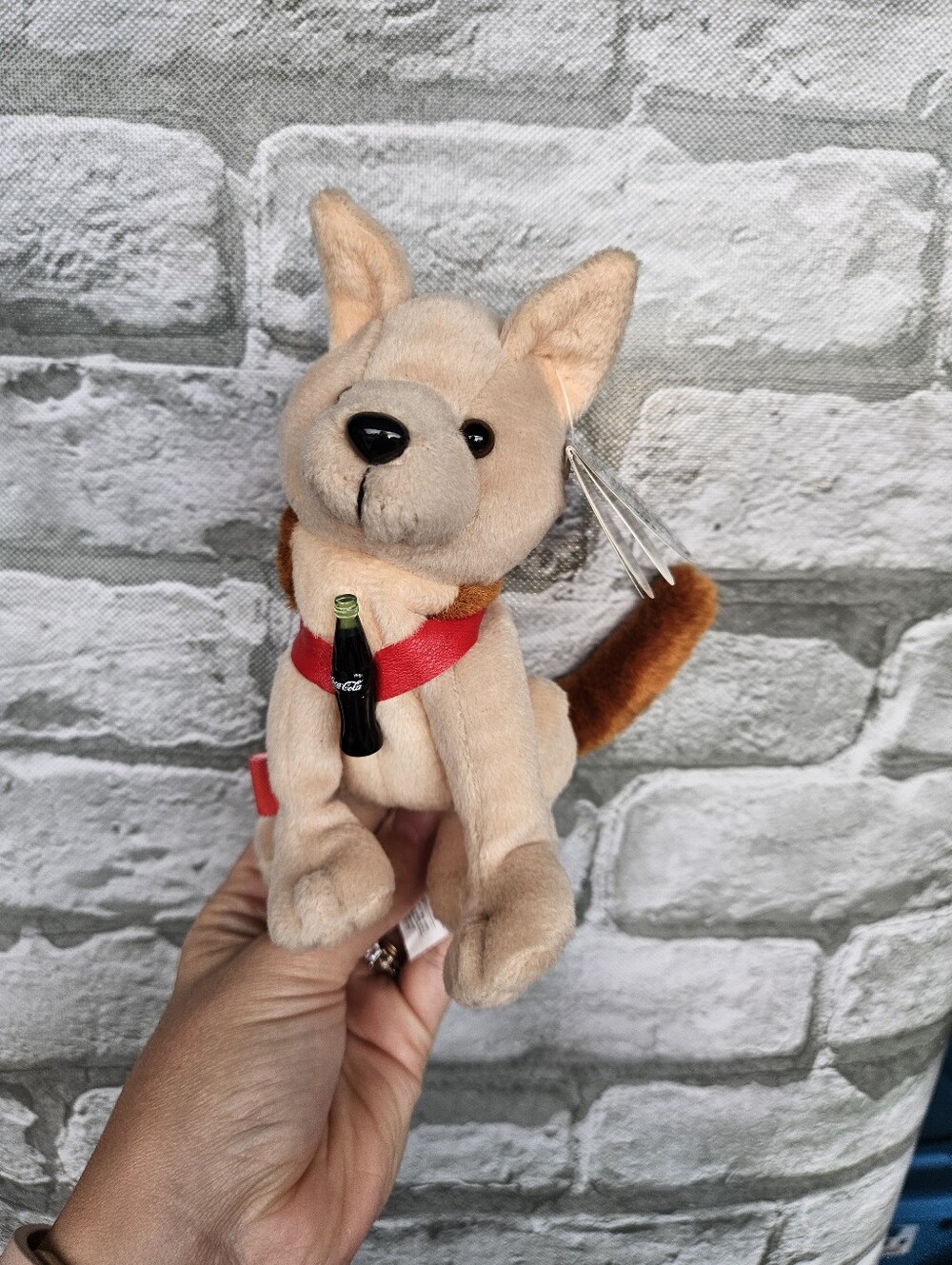 1999 "Tunisia- Kackel" Coca-Cola International Stuffed Animal Collection Dog